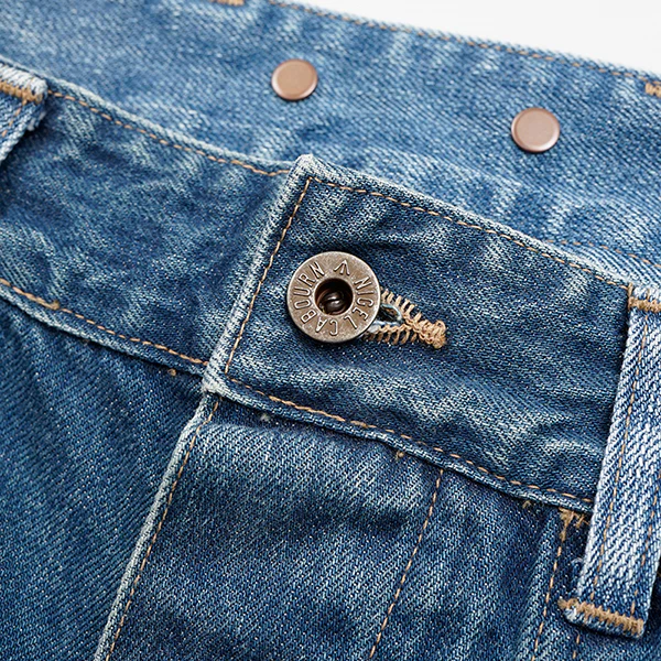 1930s US WORK PANT MIX DENIM / INDIGO - Image 11