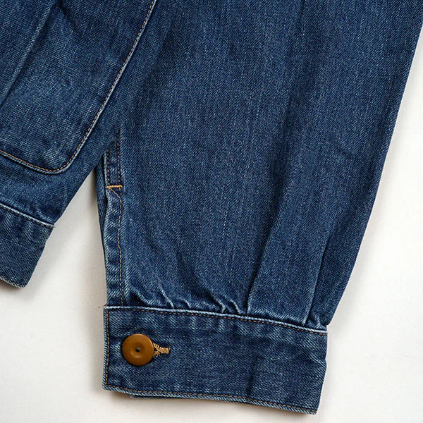 1940s DENIM JACKET 12.5oz DENIM / VINTAGE WASH / INDIGO - Image 14