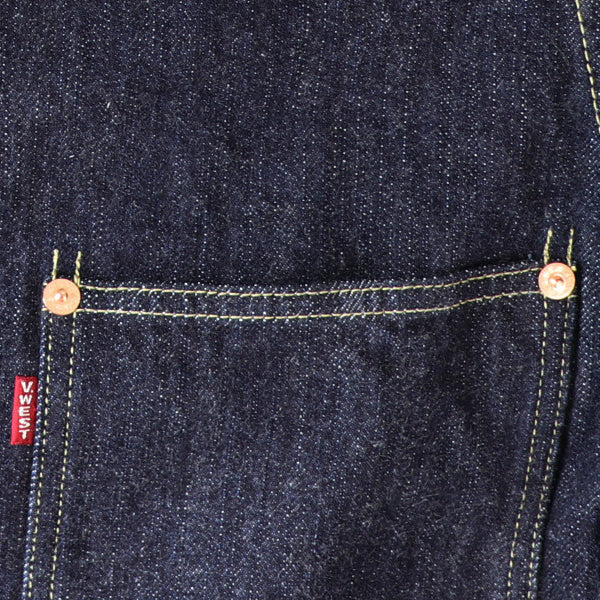1944-45 MODEL 1st GENERATION DENIM JACKET / WWII MODEL / 14oz INDIGO DENIM - Image 10