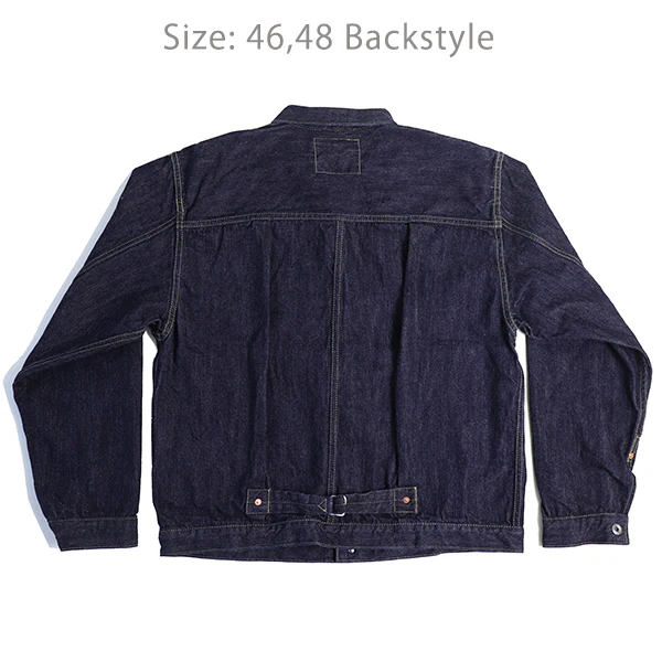 1944-45 MODEL 1st GENERATION DENIM JACKET / WWII MODEL / 14oz INDIGO DENIM - Image 7