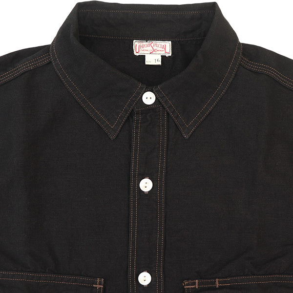 FOREMAN SHIRT / 7oz COTTON LINEN CHAMBRAY - Image 10