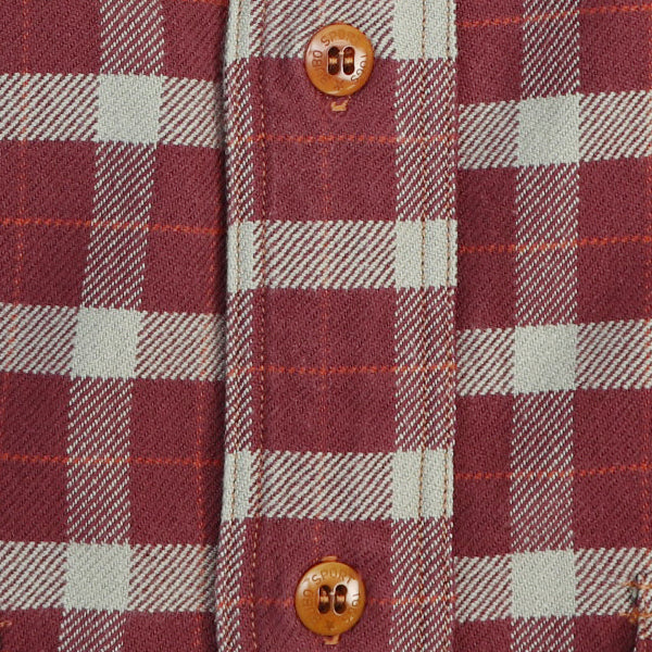 SAG HARBOR / OUTDOOR SPORTS SHIRT / COTTON FLANNEL CHECK WITH A RAISED BACK - Image 11