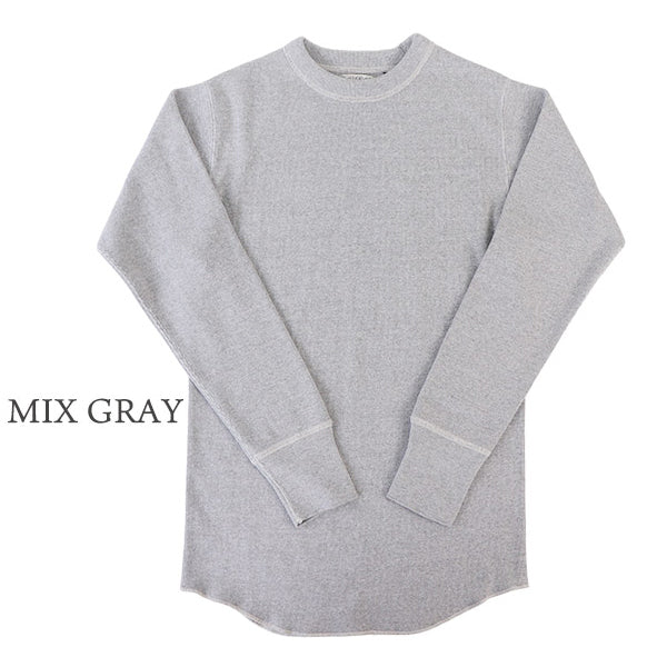 CREW NECK TYPE LONG SLEEVE UNDER WEAR / EARLY 1900s STYLE UNDERWEAR / HEAVY WEIGHT RIB - Image 6