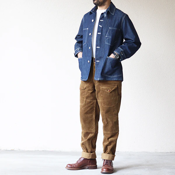 LUMBERJACK TROUSERS / 1920 - 1930s WOODSMAN TROUSERS / HEAVY CORDUROY - Image 4