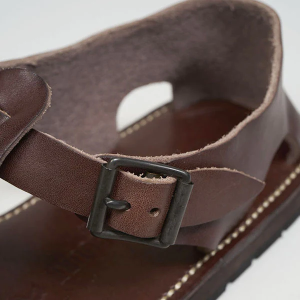 LEATHER GURKHA SANDAL - Image 10