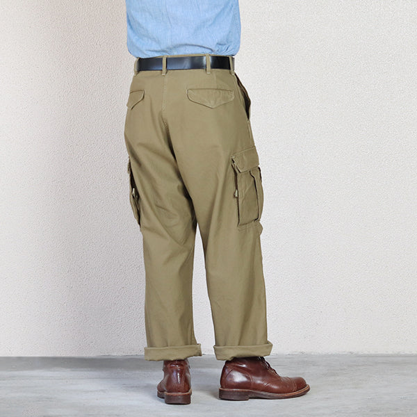 ARMY CARGO PANT / BACK SATIN / KHAKI / (SIZE: W30 - W40) - Image 3