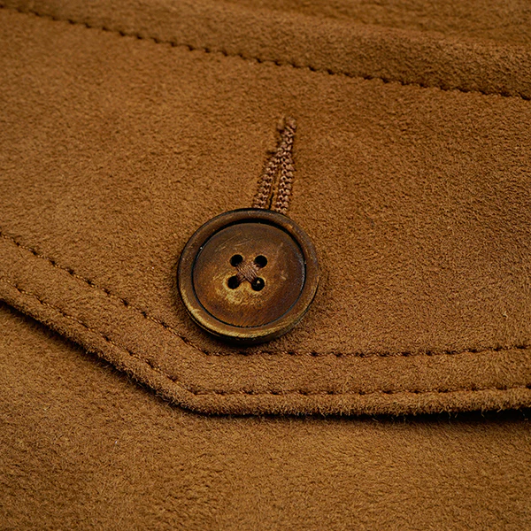 AVIATION JACKET SHEEP SUEDE / BROWN - Image 9