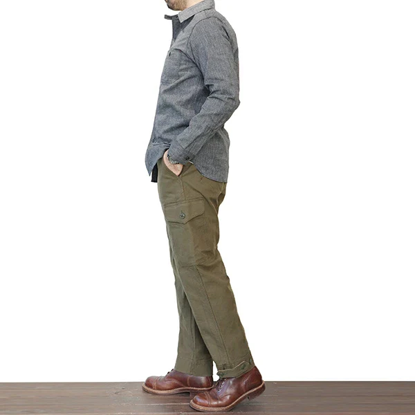 AVIATORS TROUSERS / ORIGINAL COTTON CHINO DRILL - Image 17