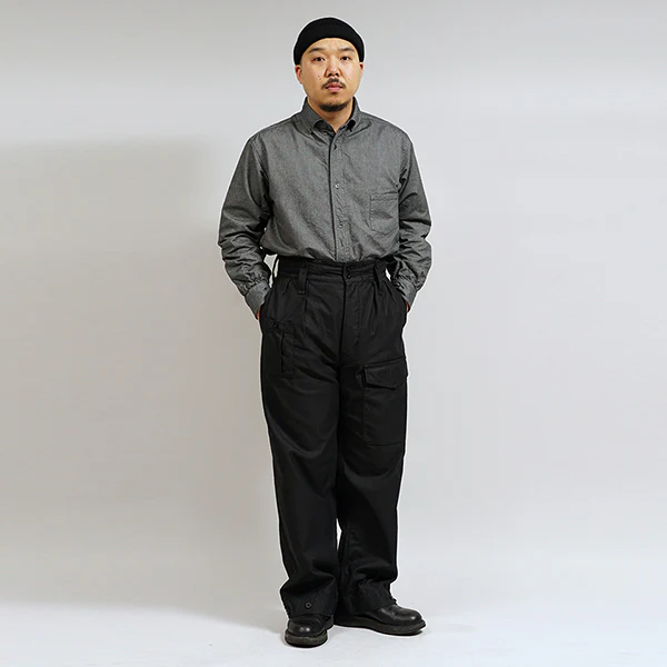BRITISH ARMY PANT BLACK BACK SATIN - Image 10