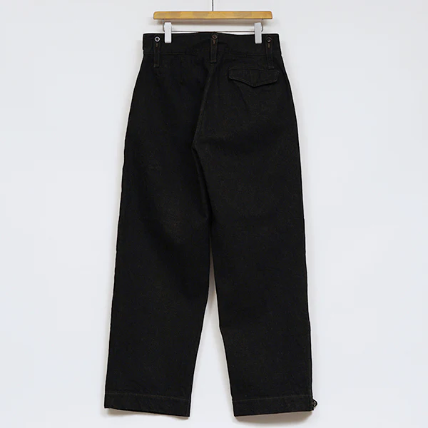 BRITISH ARMY PANT BLACK DENIM - Image 3