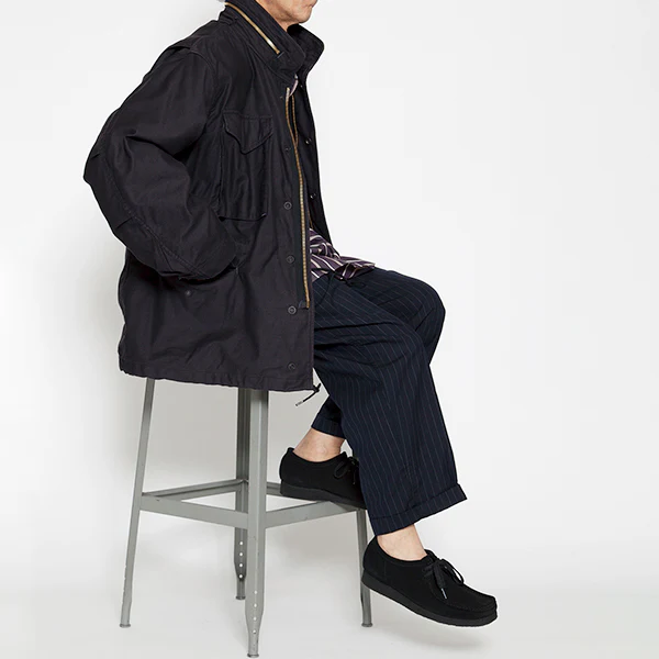 M-65 FIELD JACKET / LIGHT BACK SATIN / BLACK - Image 10