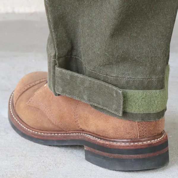 COMBAT ENGINEER TROUSERS / 10oz ARMY DUCK FLAME RETARDANT COATING / OLIVE - Image 13