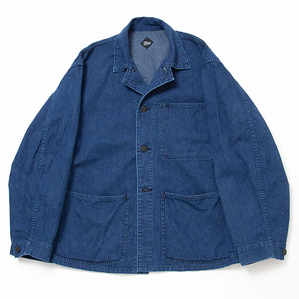 CORONA N-3 JUMPER / 8.5oz INDIGO DENIM / BIO-WASH - Image 7