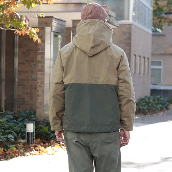 DECK JACKET HALFTEX / KHAKI - Image 3