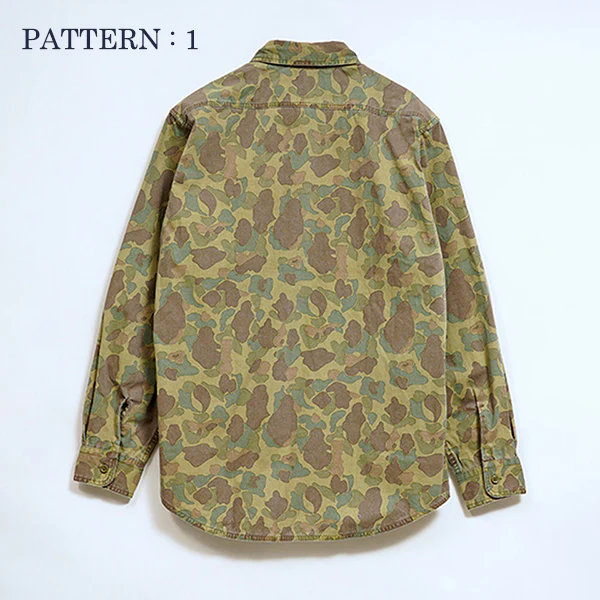 DECK SHIRT/ DUCK HUNTER CAMO REVERSIBLE / GREEN - Image 2