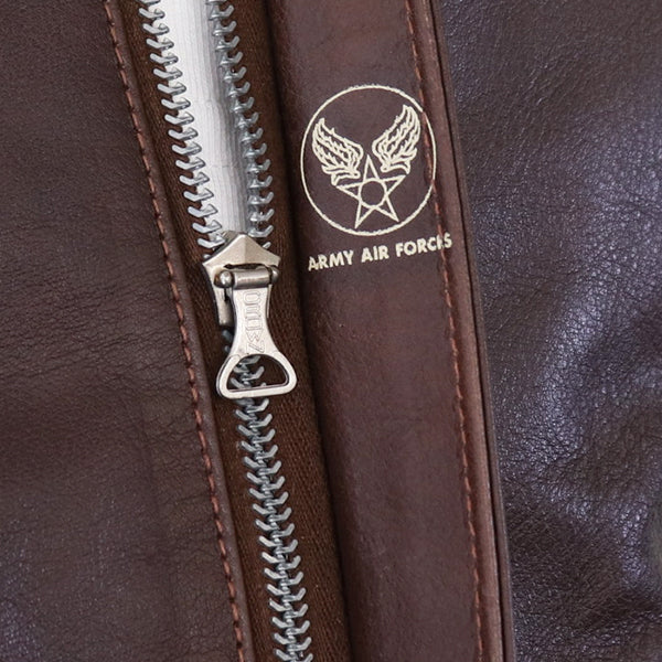 TYPE A-2 / EASTMAN MODEL / HORSEHIDE / SEAL BROWN / MADE IN UK / FLIGHT JACKET - Image 8