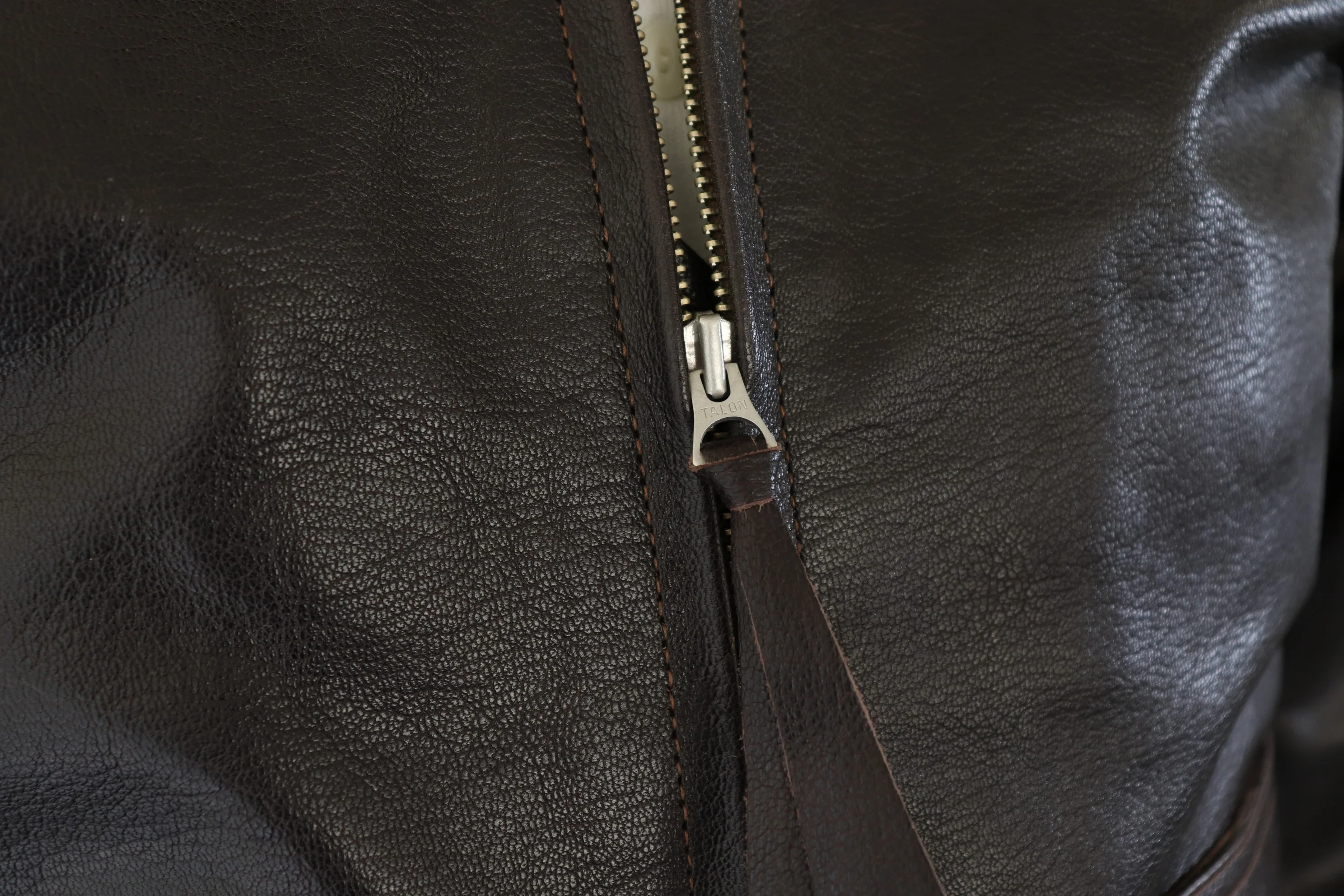 TYPE G-1 / EASTMAN MODEL / GOATSKIN / DARK BROWN / MADE IN UK / FLIGHT JACKET - Image 11