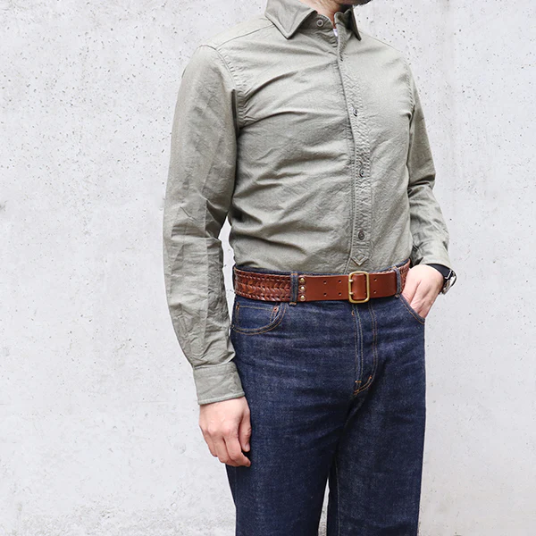 LINK BELT / HORSE HIDE / HAVANA / MADE IN UK - Image 7