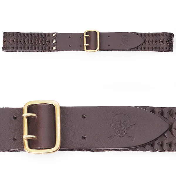 LINK BELT / HORSE HIDE / WALNUT / MADE IN UK - Image 3
