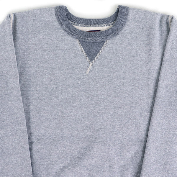 CREW NECK SWEAT SHIRT / GRAY - Image 5