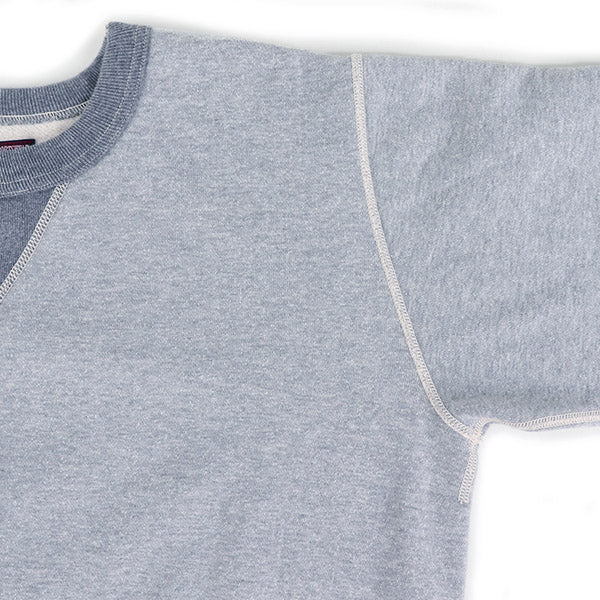 CREW NECK SWEAT SHIRT / GRAY - Image 7