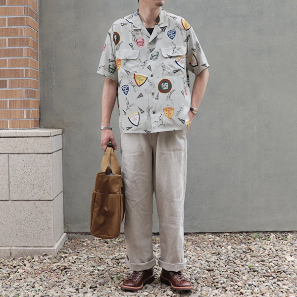 FRENCH WORK PANT LINEN CANVAS - Image 6