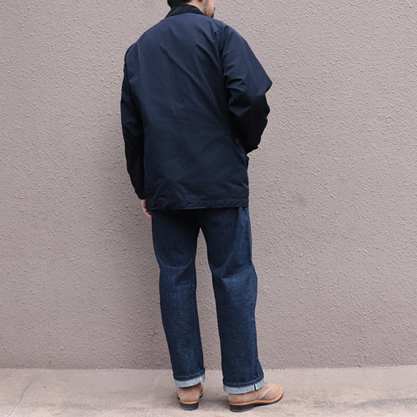 GALE HUNTER COAT / HIGH DENSITY ESTER GABARDINE / NAVY - Image 5