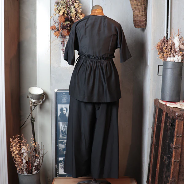 INDIAN EASY PANT / BLACK - Image 5