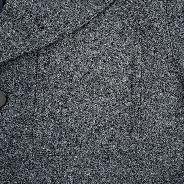 LE5 SANDY IRVINE JACKET / FOX BROTHERS / GRAY - Image 8