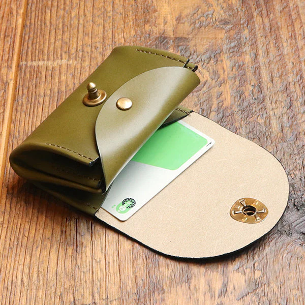 LEATHER GARSON POCKET WALLET / ITALIAN OIL LEATHER - Image 5