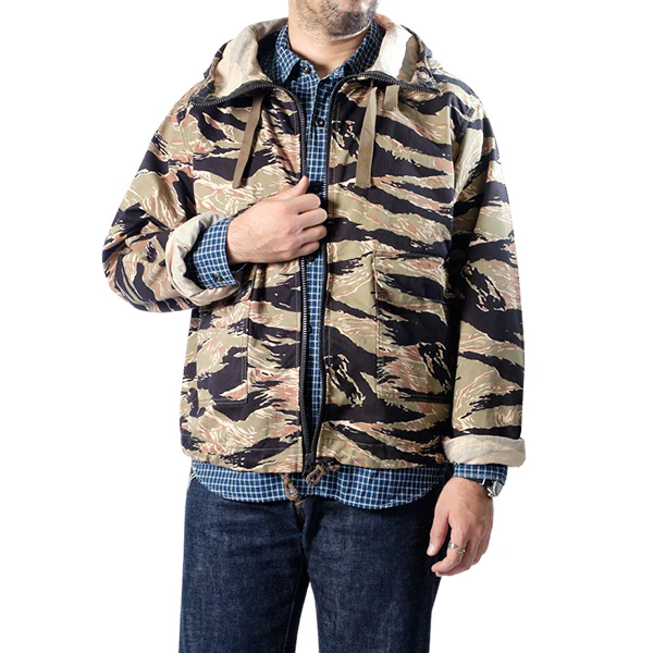 ZIP THROUGH MOJAVE SMOCK / TIGER CAMO - Image 6