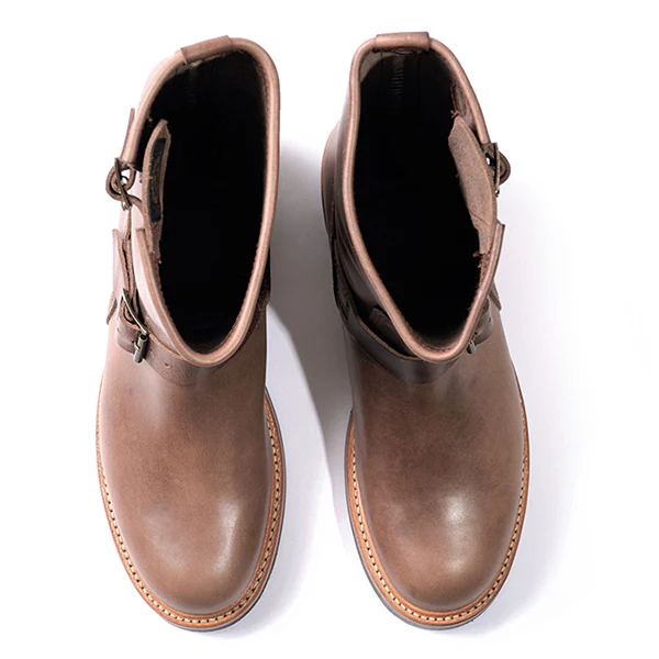 WABASH ENGINEER BOOTS / HORWEEN LEATHER CXL / NATURAL - Image 7