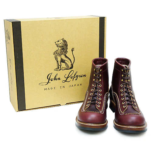 DONKEY PUNCHER BOOTS / HORWEEN LEATHER CXL / BURGUNDY - Image 7