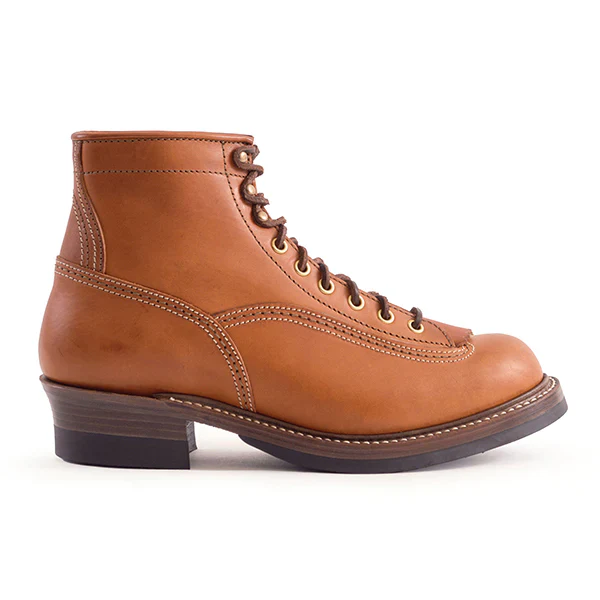 DONKEY PUNCHER BOOTS / BADALASSI CARLO LEATHER / COGNAC - Image 4