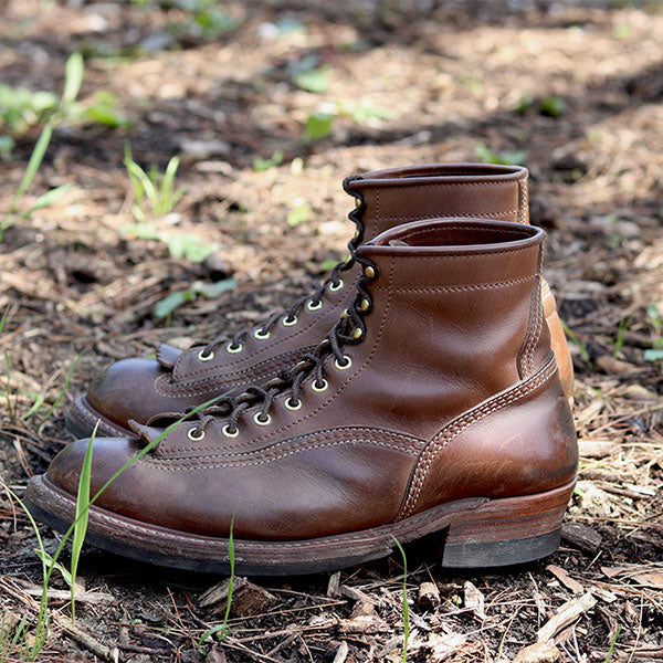 DONKEY PUNCHER BOOTS / HORWEEN LEATHER CXL / NATURAL - Image 10