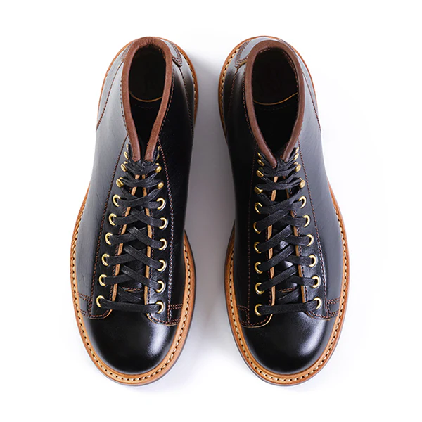 MONKEY BOOTS / SHINKI HIKAKU HORSEBUTT / BLACK - Image 6