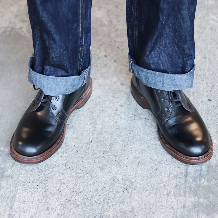THE STEADFAST CHUKKA BOOTS / CALFSKIN / BLACK - Image 13