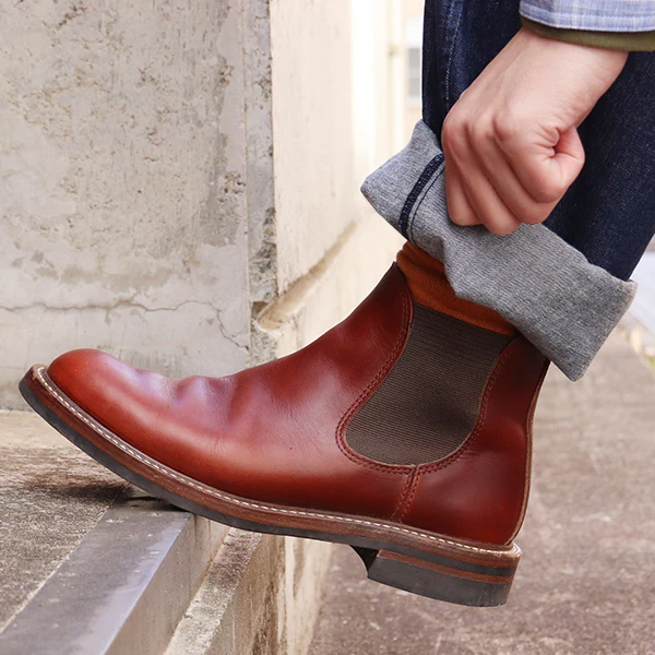 CHELSEA BOOTS / HORWEEN LEATHER CXL / TIMBER - Image 8
