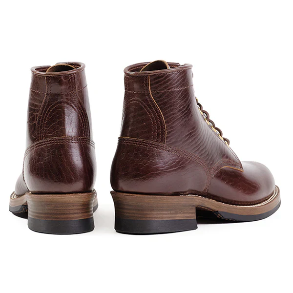 STEEL GANG BOOTS / SHINKI HIKAKU HORSEBUTT / DARK BROWN - Image 5
