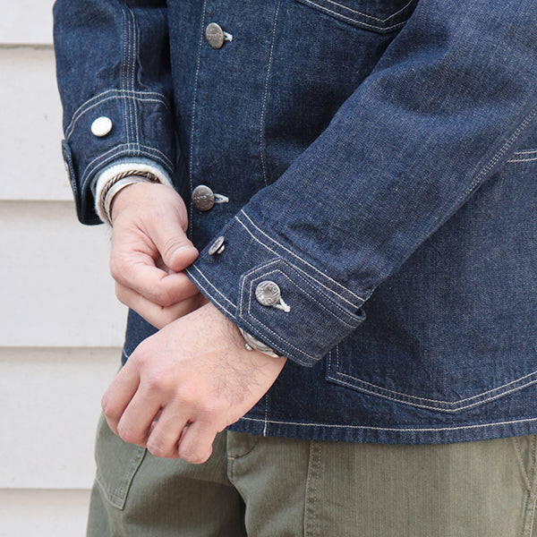 PRE-ORDER 2026 / Lot 100 DENIM JACKET / THE IRONALL FACTORIES CO. / 10oz INDIGO DENIM - Image 12