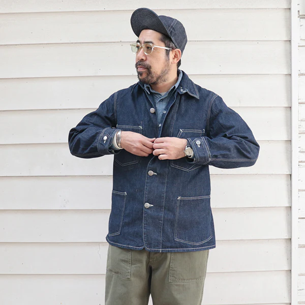 PRE-ORDER 2026 / Lot 100 DENIM JACKET / THE IRONALL FACTORIES CO. / 10oz INDIGO DENIM - Image 3