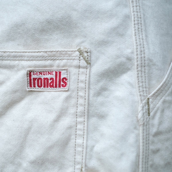Lot 102 DENIM OVERALLS / THE IRONALL FACTORIES CO. / RAW WHITE - Image 9