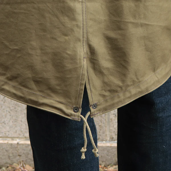 M-1951 PARKA-SHELL / ORIGINAL MILITARY BACK SATIN / OLIVE - Image 13