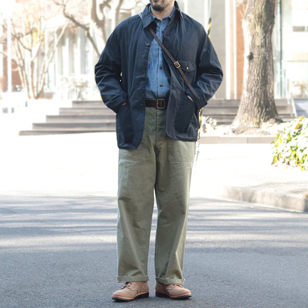 M-47 UTILITY SLACKS / SAGE OLIVE GREEN - Image 4