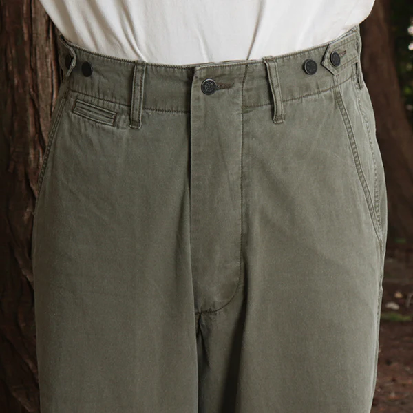 M43 MODIFY MIX / PIGMENT COTTON NYLON / DARK GREEN - Image 6
