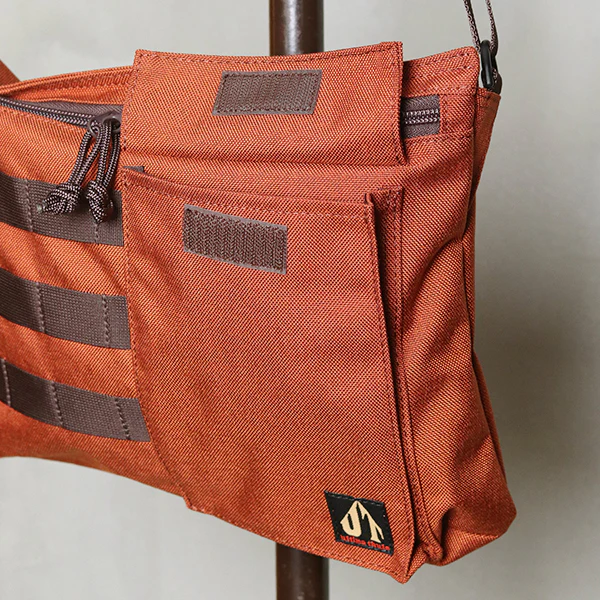 TOURIST BAG / CORDURA NYLON CLOTH / DARK ORANGE - Image 5