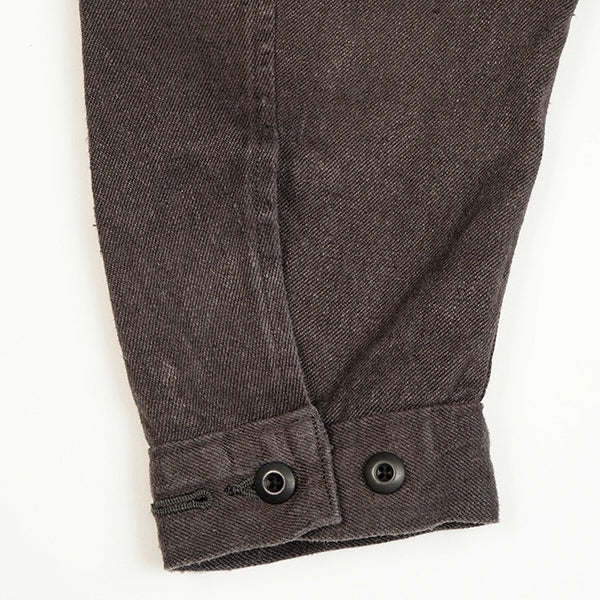 OX'ED SILVER / ARCHITECT COAT HEMP DENIM / CHARCOAL GRAY - Image 7
