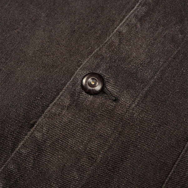 OX'ED SILVER / ARCHITECT COAT HEMP DENIM / CHARCOAL GRAY - Image 8