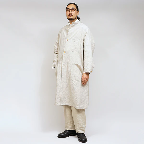 OX'ED SILVER / ARCHITECT COAT LINEN NIDOM - Image 11