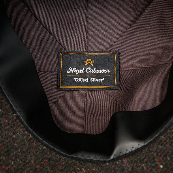 OX'ED SILVER / BLACKSMITH CASQUETTE TWEED / CHARCOAL GRAY - Image 4